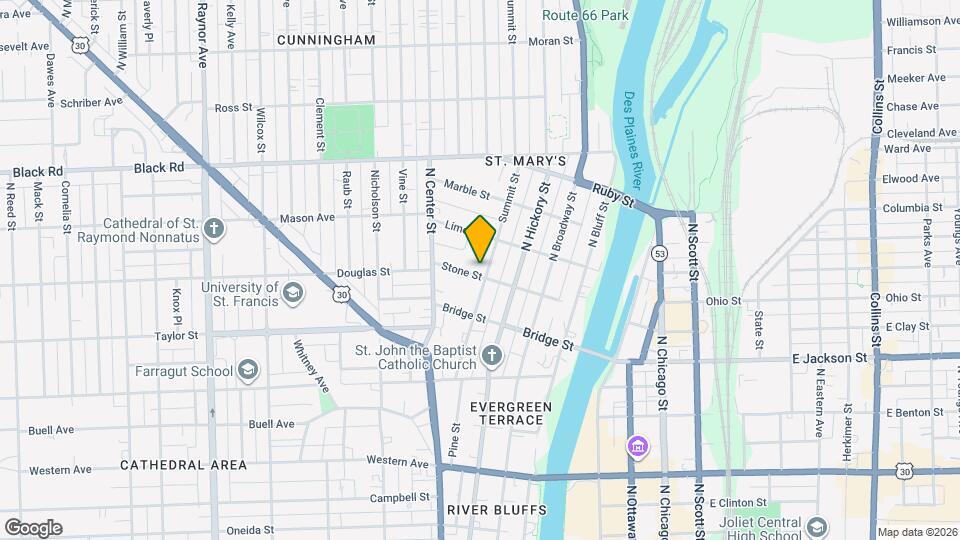 303 Stone St Map and Location Details