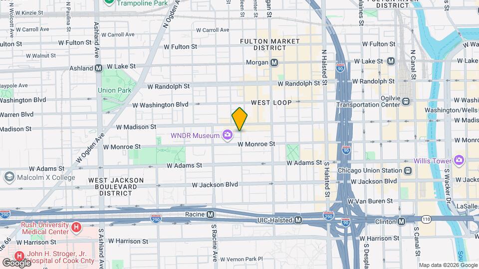 20 N Aberdeen St Map and Location Details