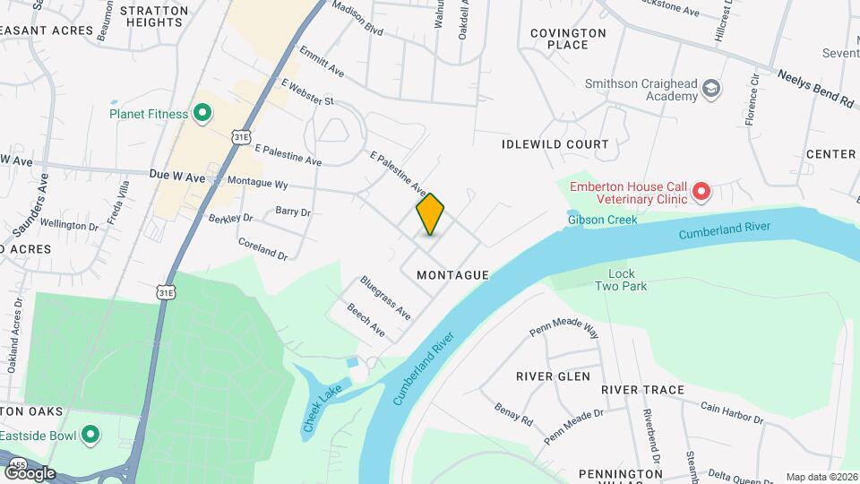 1132 Peter Pan St Map and Location Details