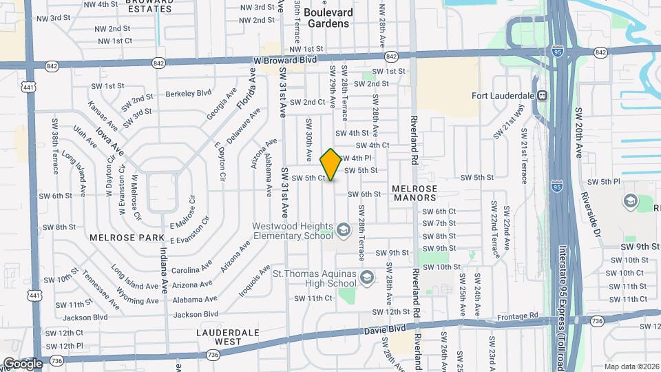 571 SW 29th Ave Map and Location Details