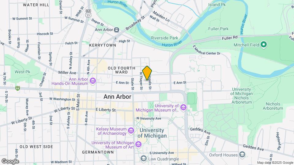 815 E Ann St Mapa y Detalles de la Ubicación