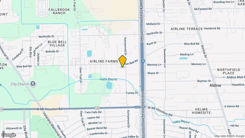 9629 Sunnywood Dr Map and Location Details