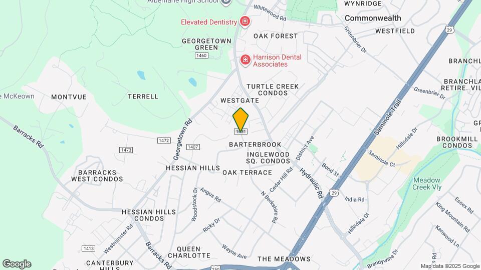 2435 N Berkshire Rd Map and Location Details