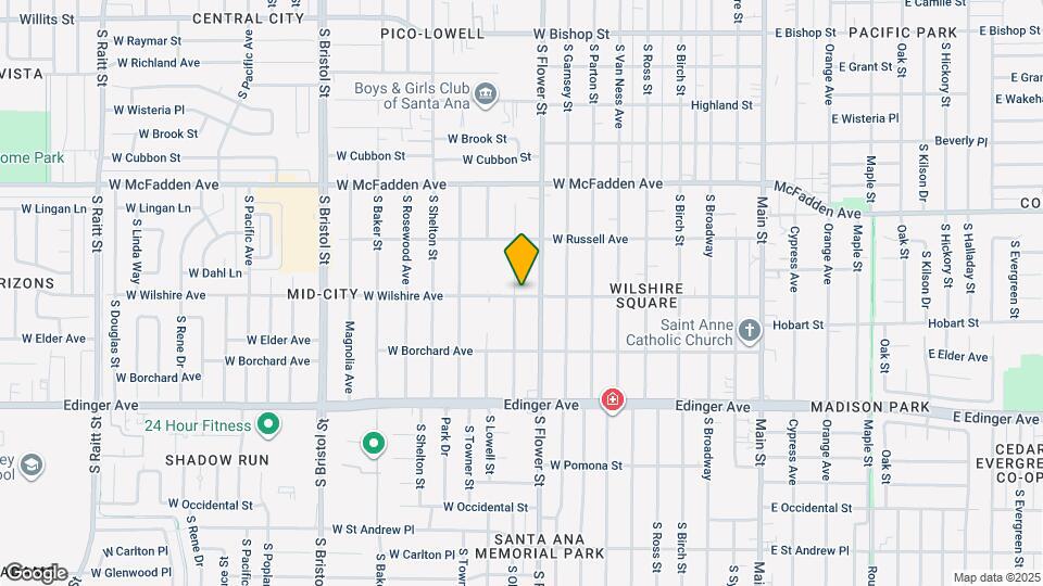 919 W Wilshire Ave Map and Location Details