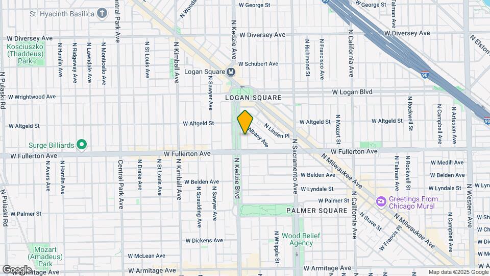 2425 N Kedzie Blvd Map and Location Details