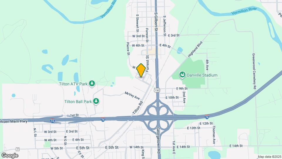 913 Forrest St Map and Location Details