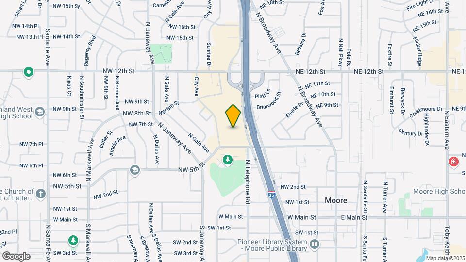 625 N Gale Ave Map and Location Details
