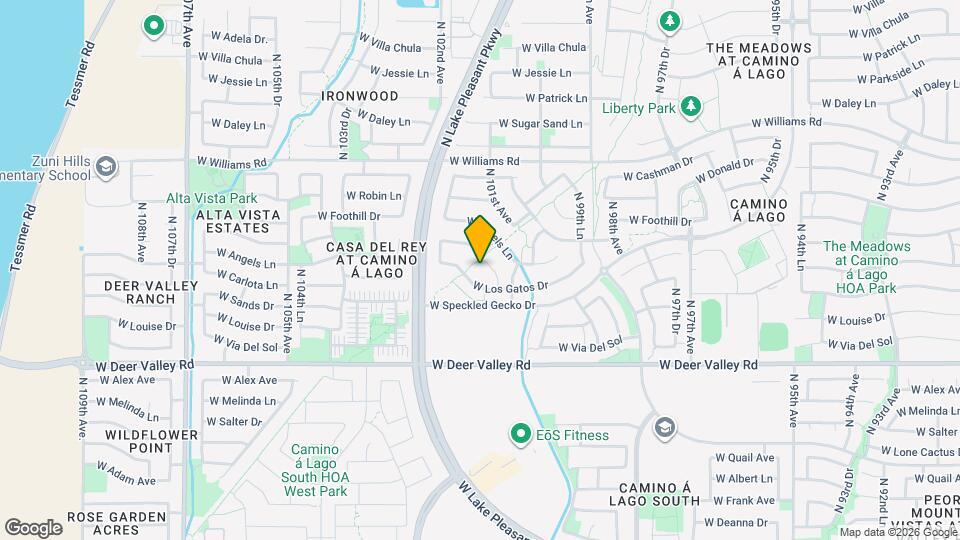 22188 N 101st Dr Map and Location Details