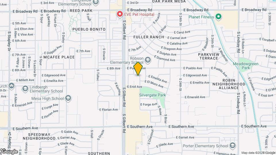 840 S 21st St Map and Location Details