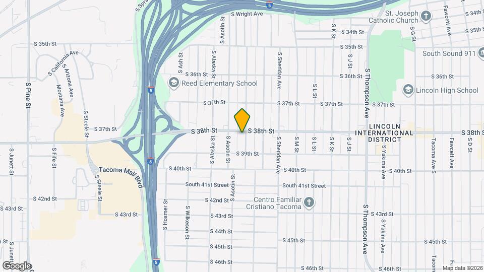 3806 S Ainsworth Ave Mapa y Detalles de la Ubicación