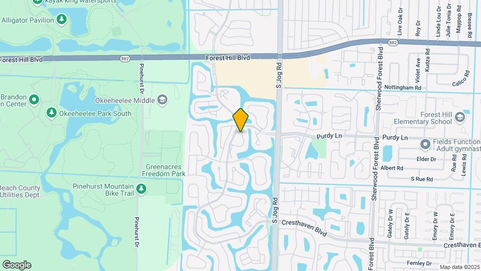 702 Crosswinds Dr Map and Location Details