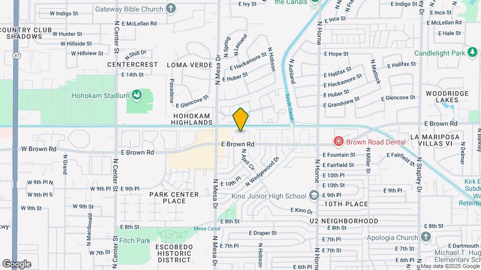 1142 N April Cir Map and Location Details