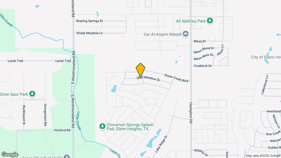 408 Glen Meadow Dr Map and Location Details
