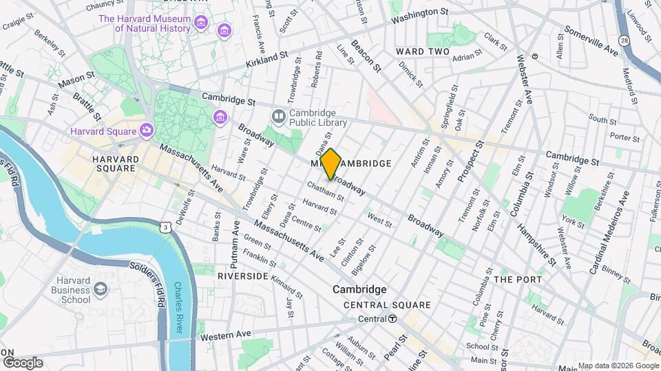 12 Merrill St, Unit MerrillCambridge Map and Location Details