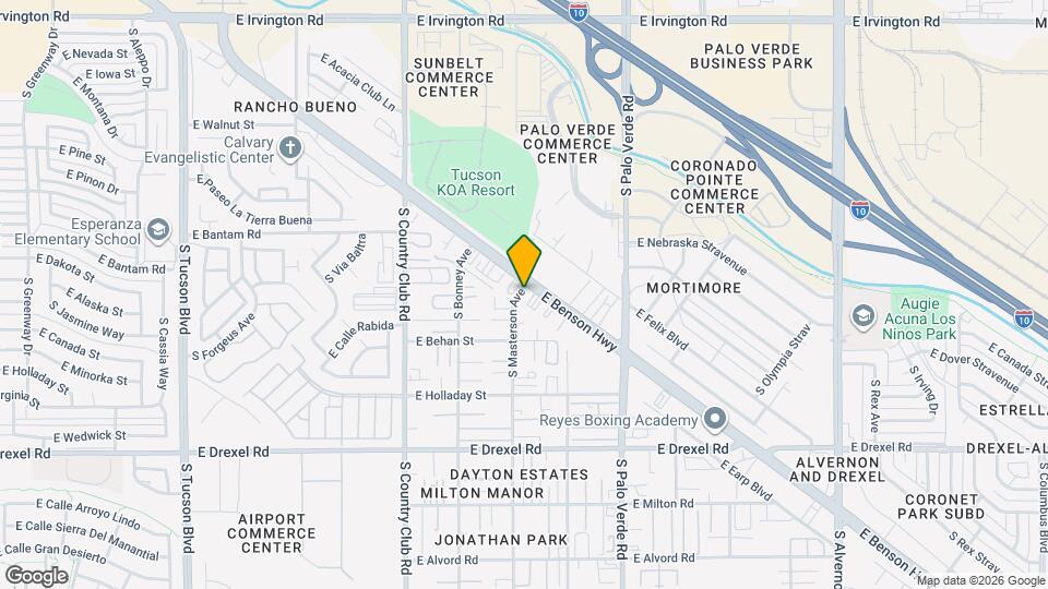5405 S Masterson Ave Map and Location Details