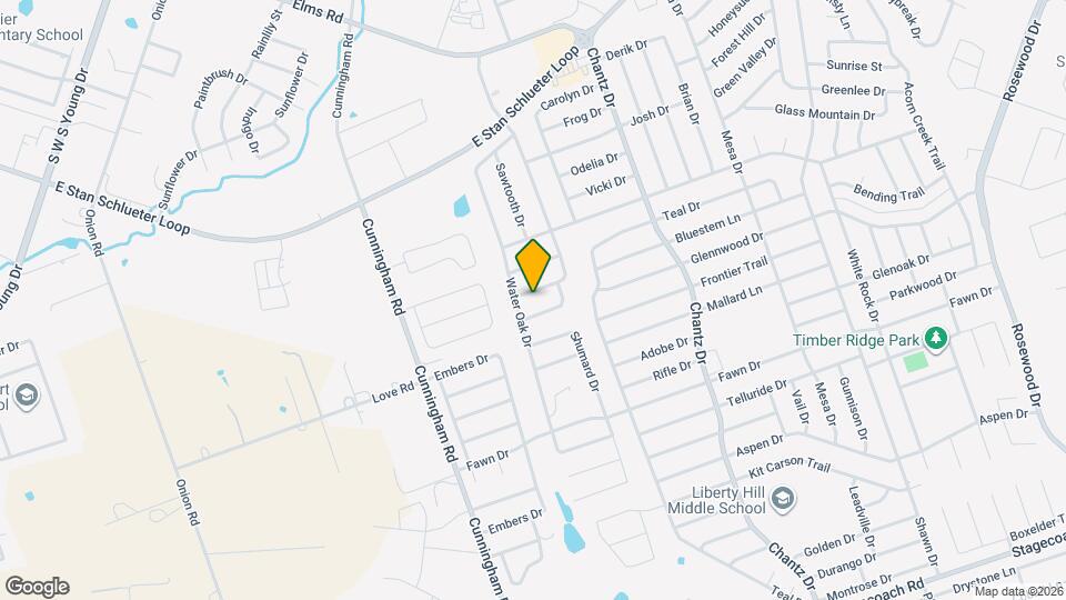 3806 Oak Valley Dr Map and Location Details