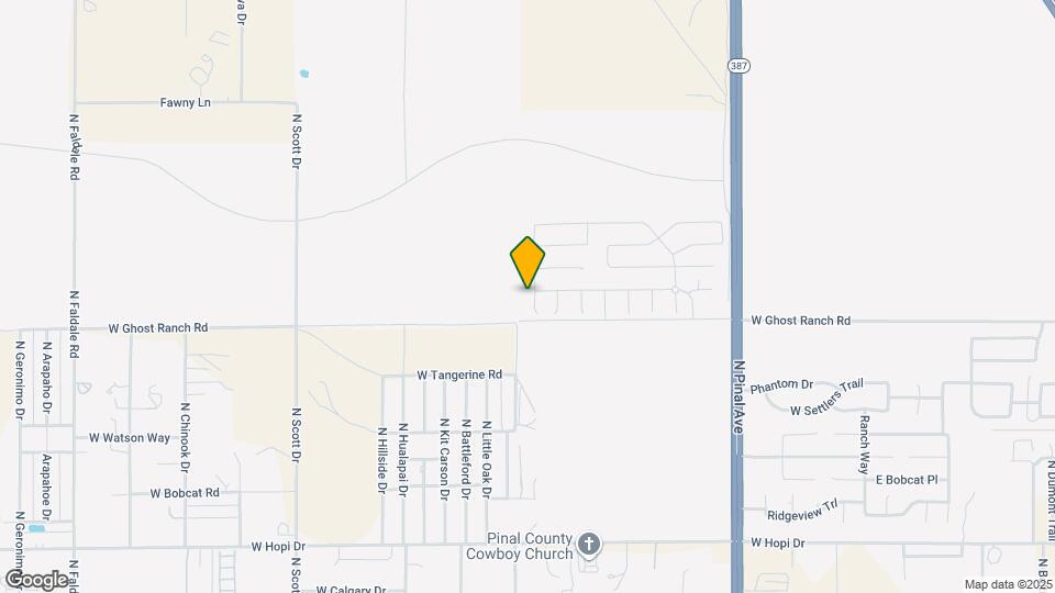 4023 N Ghost Holw Wy Map and Location Details