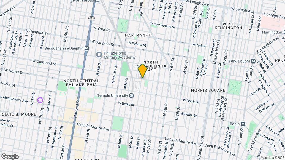 818 Diamond St-Unit -C Mapa y Detalles de la Ubicación