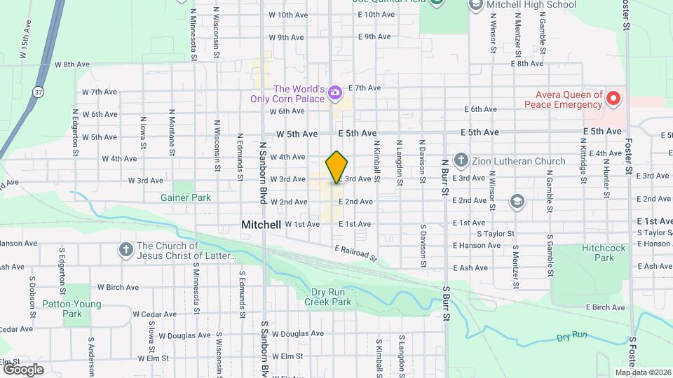 212 N Main St, Unit Apt B Mapa y Detalles de la Ubicación