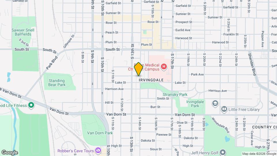 2415 S 14th St Map and Location Details