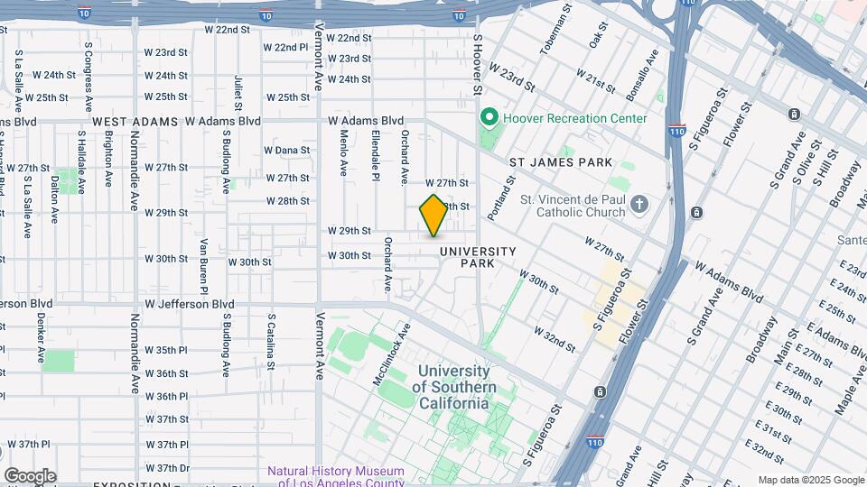 1081-1083 W 30th St Map and Location Details