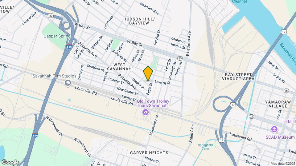 1308 Golden St Map and Location Details