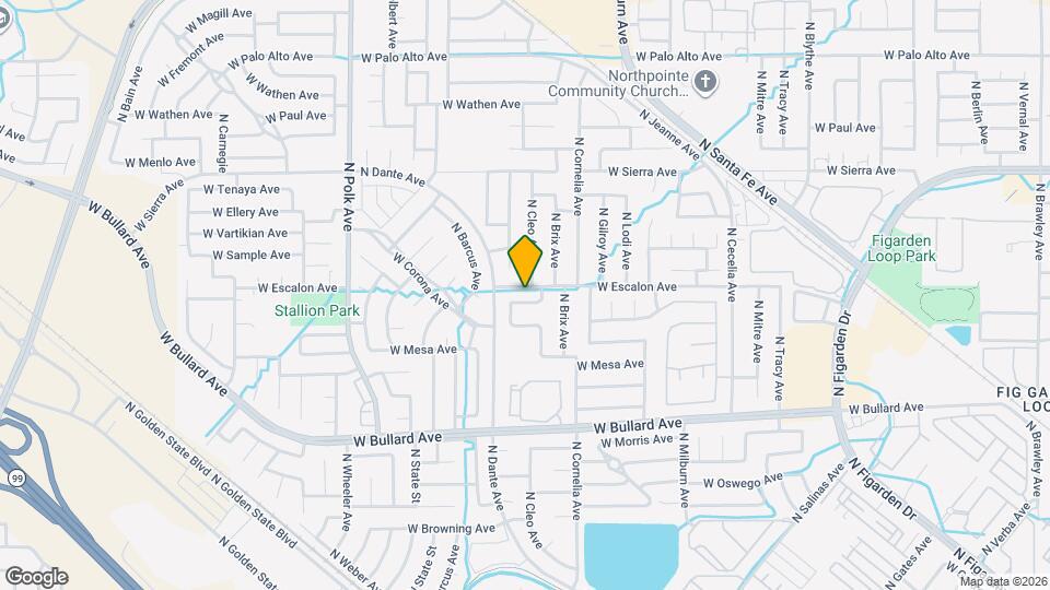 5110 W Kadota Ave Map and Location Details