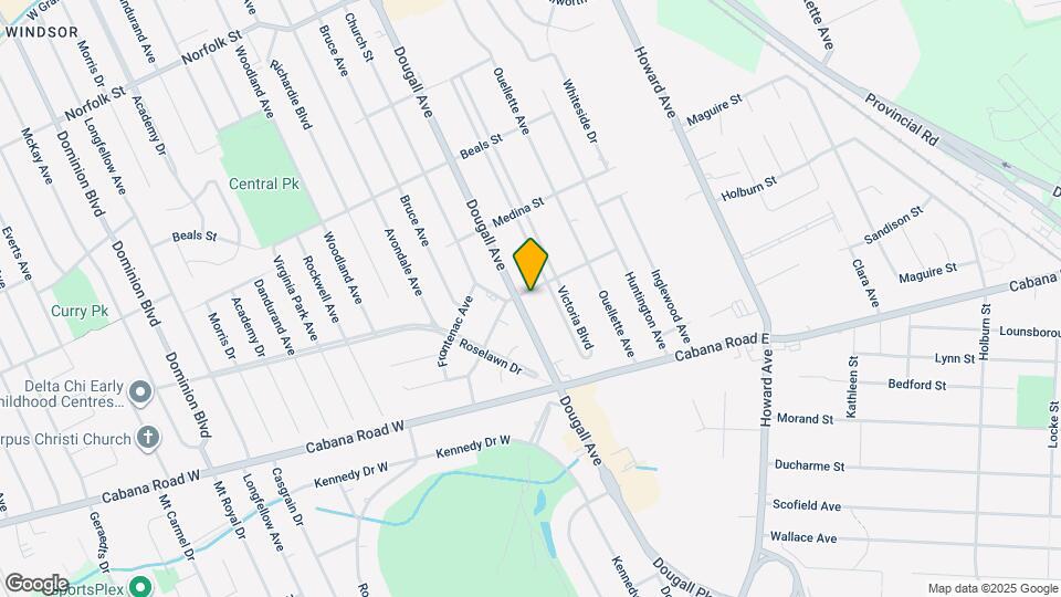 3710 Dougall Ave Map and Location Details
