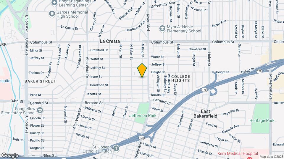 2220 N King St Mapa y Detalles de la Ubicación