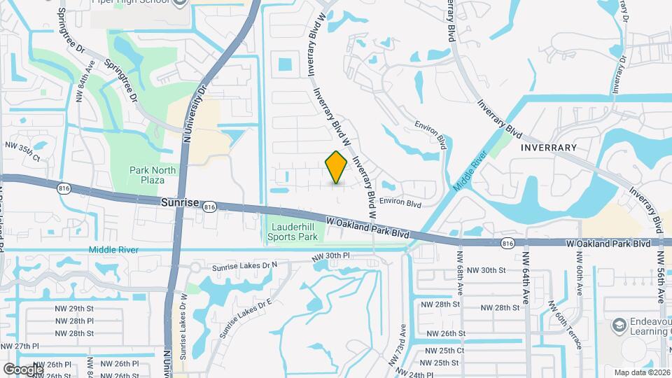 7456 NW 33rd St Mapa y Detalles de la Ubicación