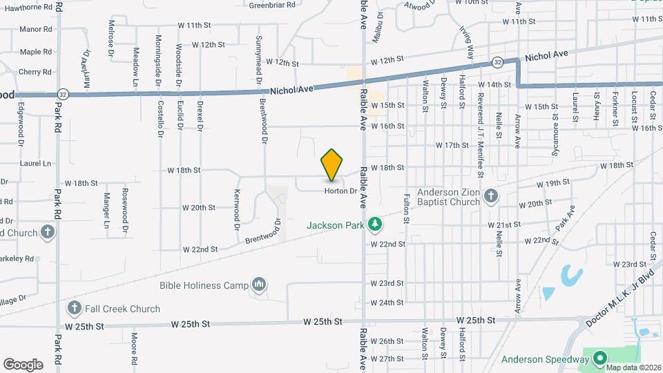 2610 Horton Dr Map and Location Details