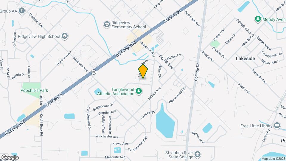 1338 Gettysburg Dr Map and Location Details