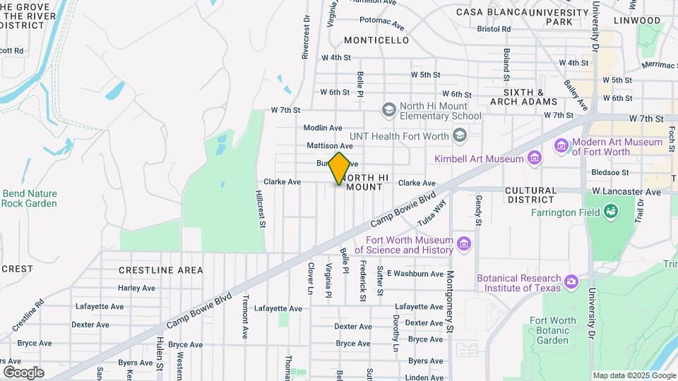 1209 Virginia Pl Map and Location Details