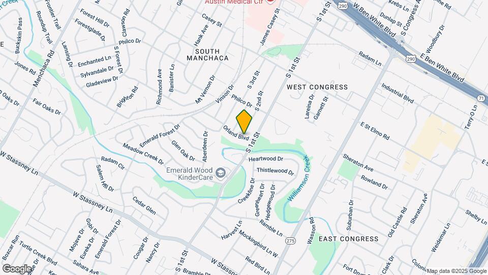 604 Orland Blvd Mapa y Detalles de la Ubicación
