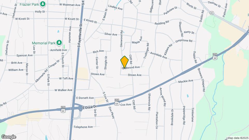 512 Dellwood Ave Map and Location Details