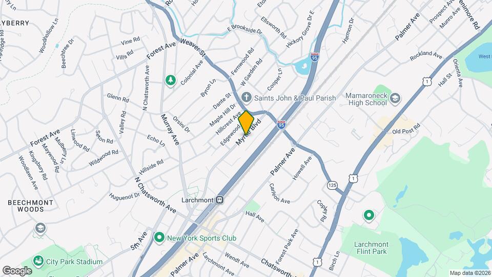 63 Myrtle Blvd Map and Location Details