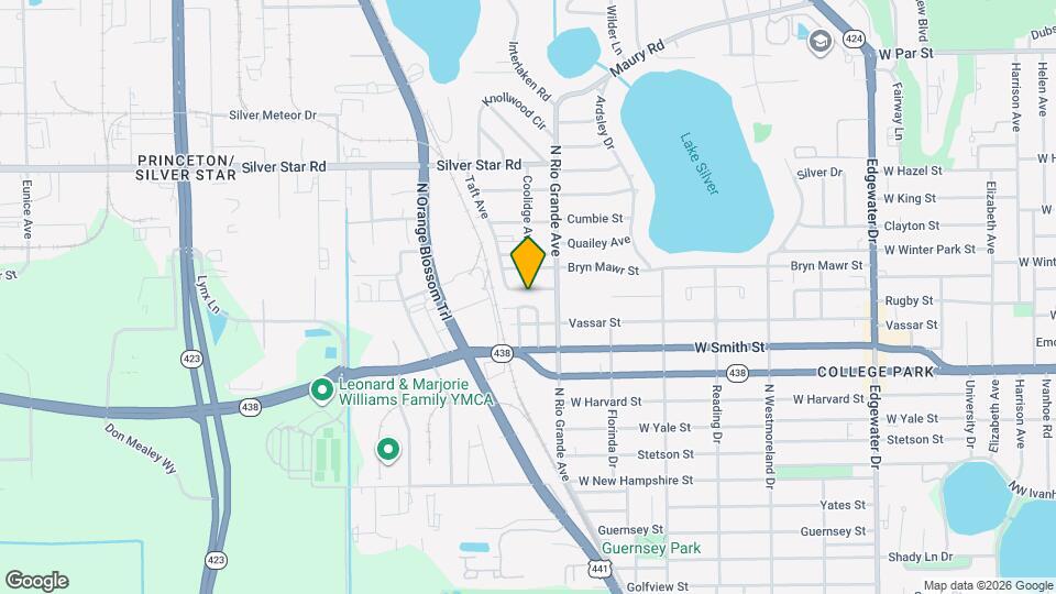 1610 Tulane St Map and Location Details