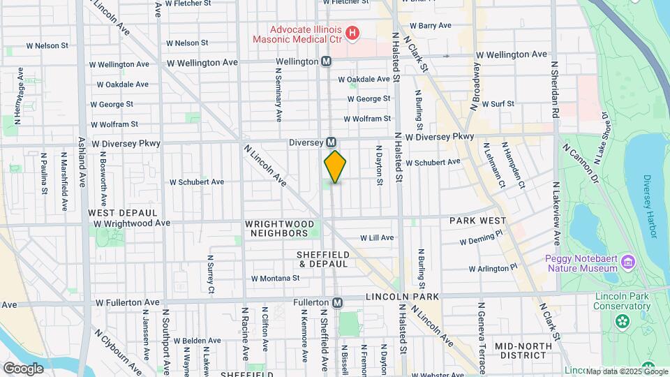 2646 N Wilton Ave Map and Location Details