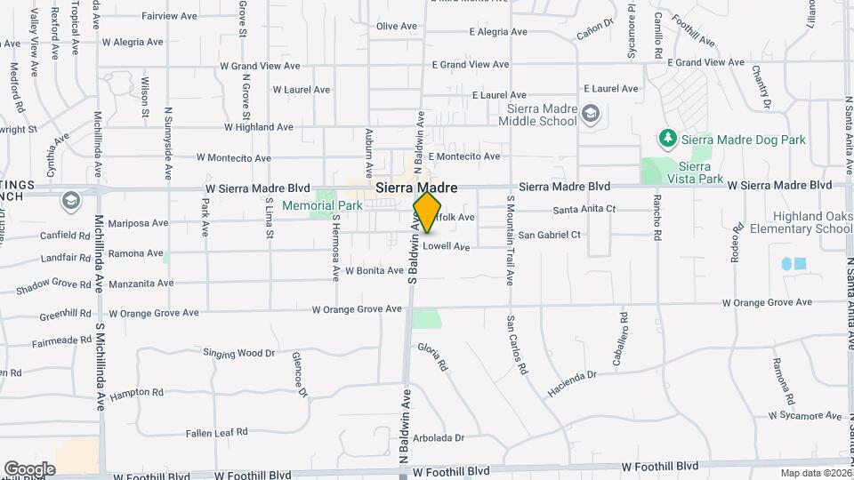 25 Lowell Ave Map and Location Details