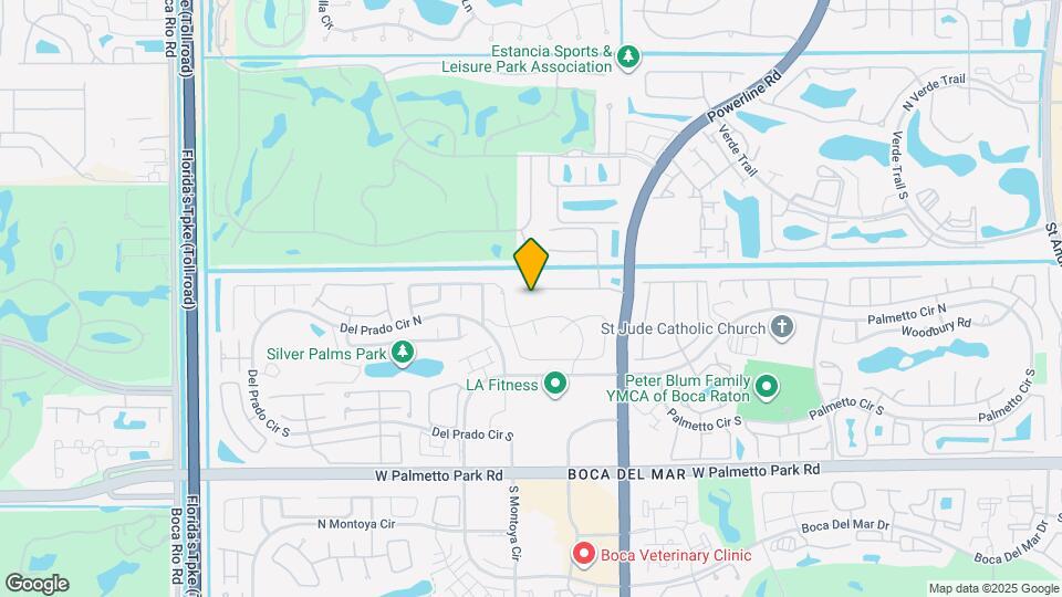 7162 Vía Firenze Map and Location Details