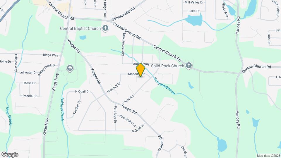 4036 Macedin Ct Map and Location Details