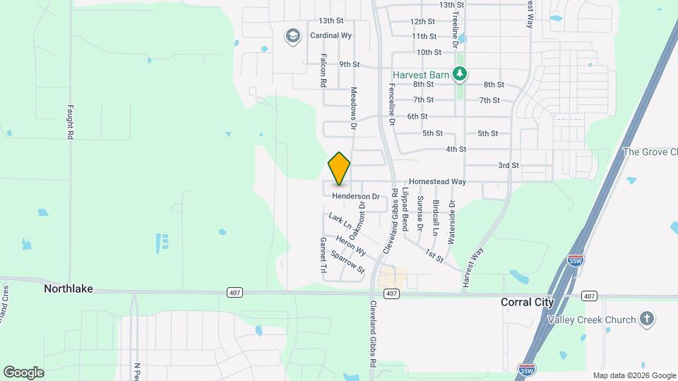 1904 Henderson Dr Map and Location Details