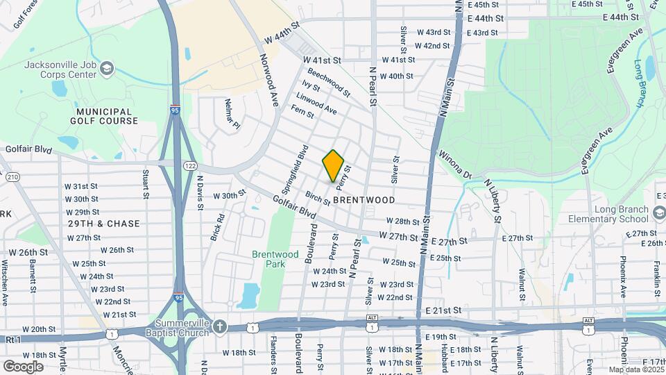 412 Woodbine St Mapa y Detalles de la Ubicación