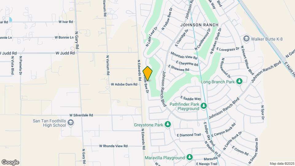 29197 N Yellow Bee Dr Map and Location Details