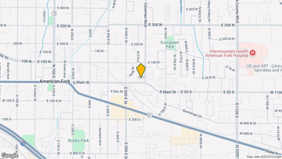 585 E Main St Map and Location Details