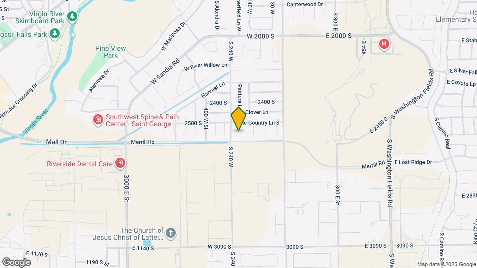 2570 S Sycamore Cir Map and Location Details