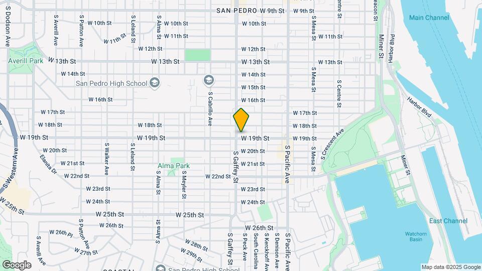678 W 19th St Map and Location Details