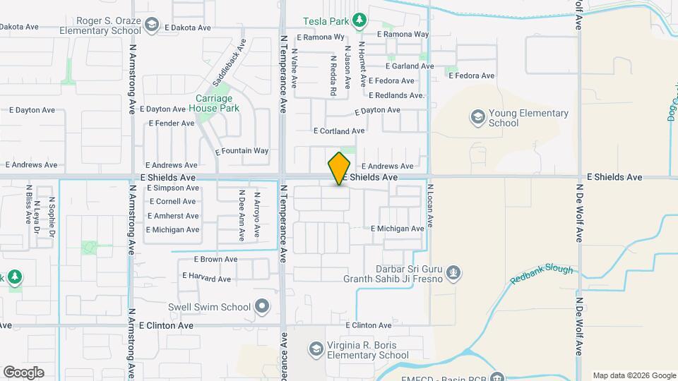 7219 E Simpson Ave Map and Location Details