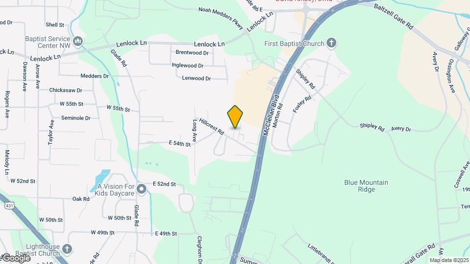 5414 Centerbrook Dr Map and Location Details