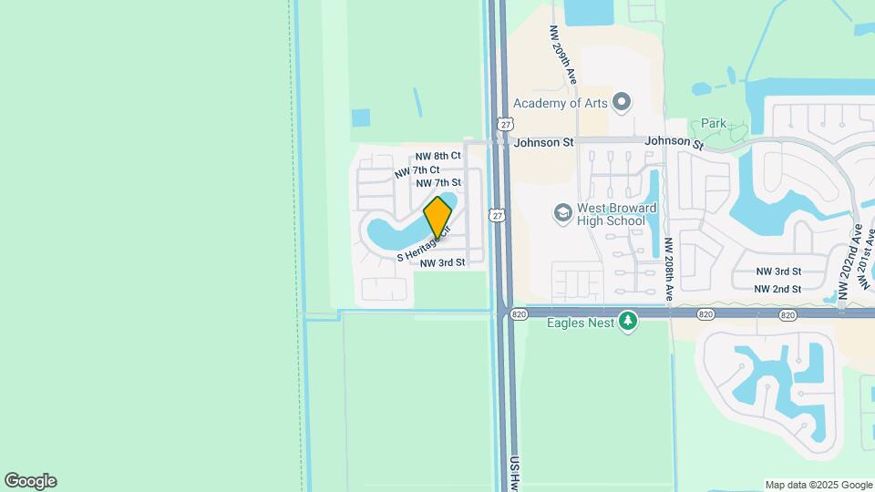 21631 NW 3rd Pl Map and Location Details